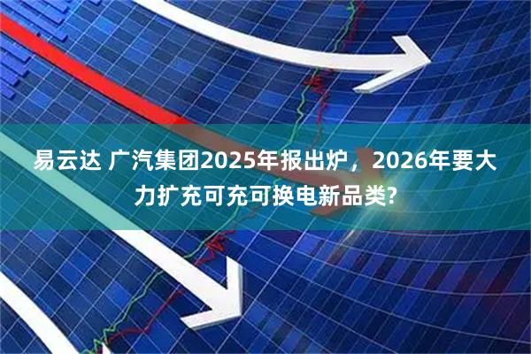 易云达 广汽集团2025年报出炉，2026年要大力扩充可充可换电新品类?