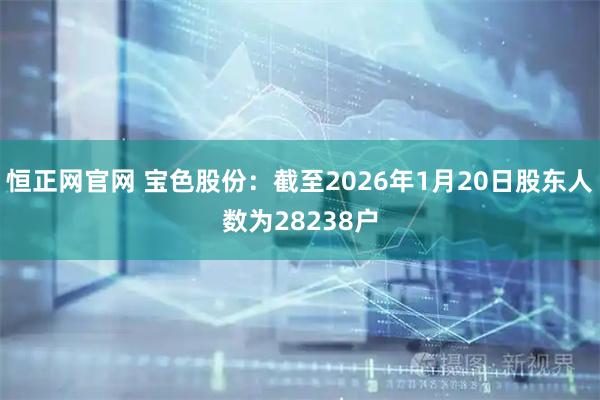 恒正网官网 宝色股份：截至2026年1月20日股东人数为28238户